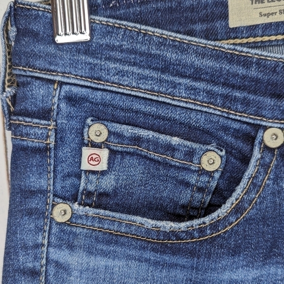 AG Adriano Goldschmied The Legging Ankle Super Skinny Ankle Jeans Size 23R - Picture 9 of 9